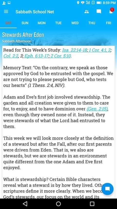 Sabbath School Lesson Social - Beta screenshot 4