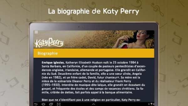 Katy Perry : songs, lyrics,..offline screenshot 4