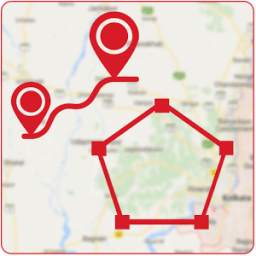 GPS Route Finder, Area Measurement