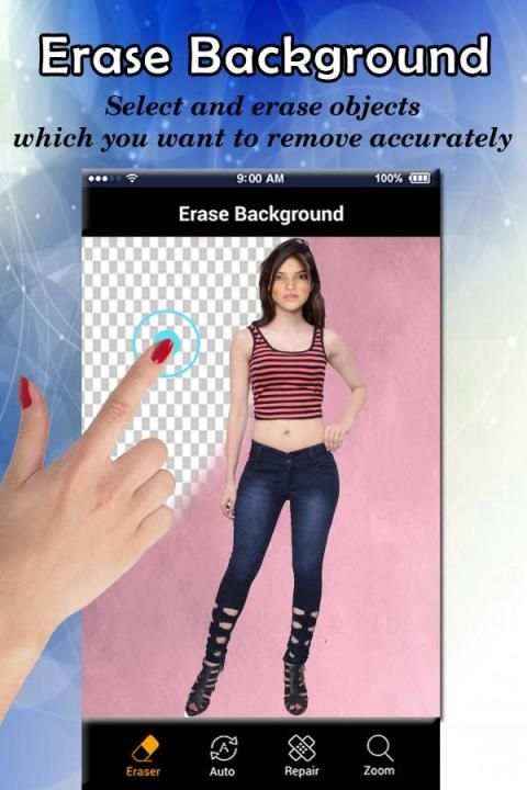 Girls Jeans Photo Suit Editor screenshot 4