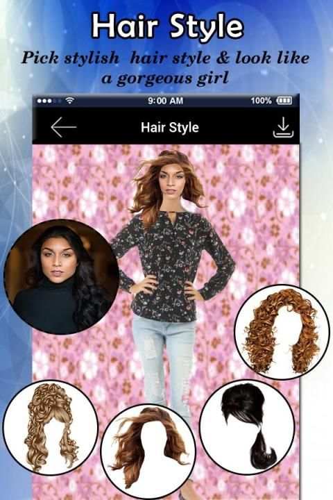 Girls Jeans Photo Suit Editor screenshot 5