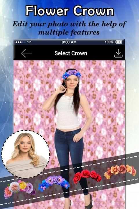 Girls Jeans Photo Suit Editor screenshot 3