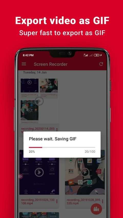 ES Screen Recorder - Video Recorder, Video Editor स्क्रीनशॉट 4