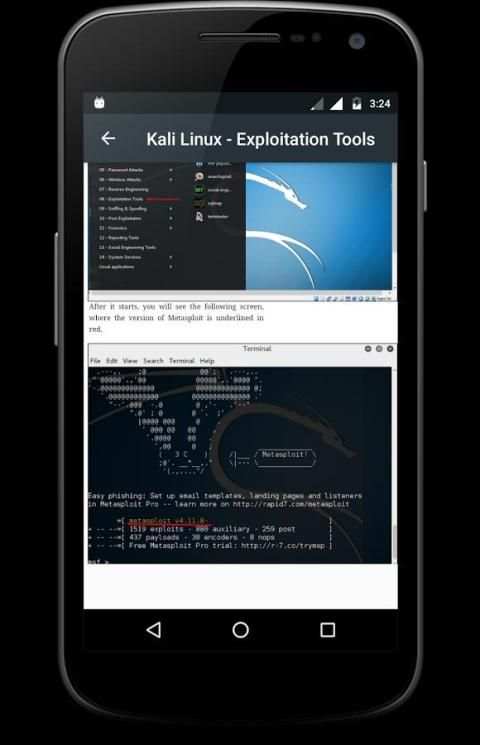 Kali Linux screenshot 3