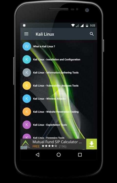 Kali Linux screenshot 5