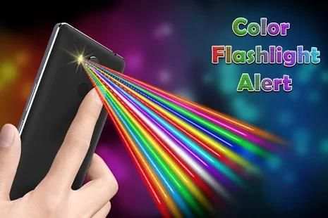 Color Flashlight on Call & SMS - Torch Flash Alert screenshot 4