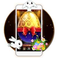 Happy Easter Golden Theme on 9Apps