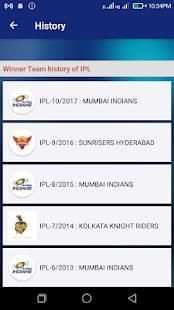 Ipl Cricket 2018 screenshot 1