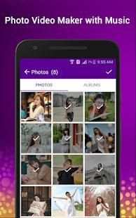 Photo Video Maker with Music स्क्रीनशॉट 5