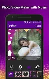 Photo Video Maker with Music स्क्रीनशॉट 4