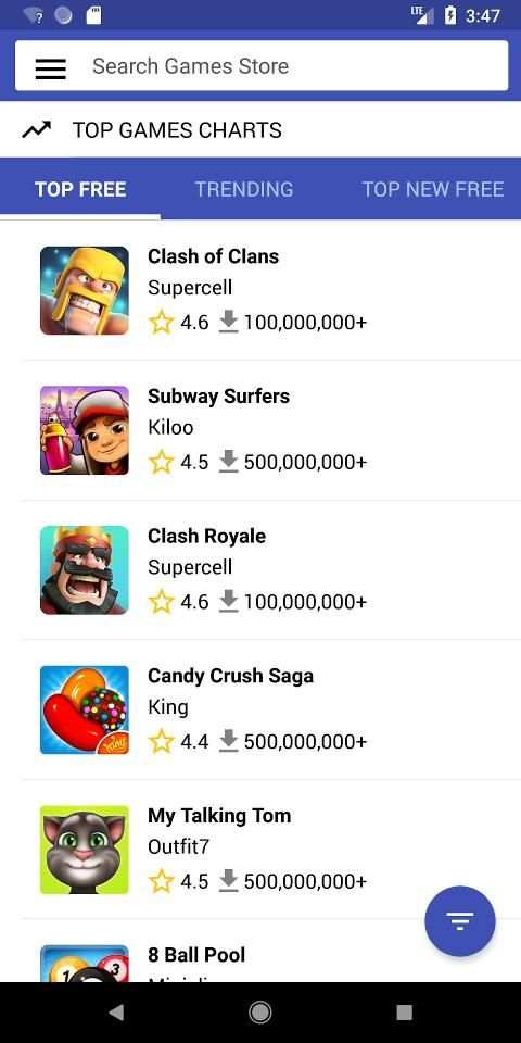 Games Store App Market स्क्रीनशॉट 8