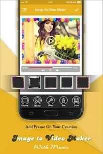 Image to Video Maker With Music : Slideshow Maker screenshot 2
