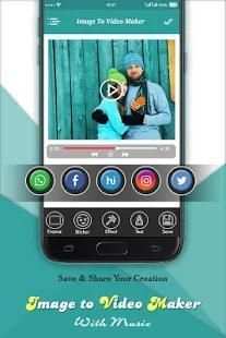 Image to Video Maker With Music : Slideshow Maker screenshot 1