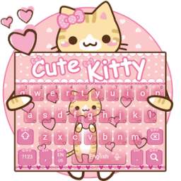 Pretty Cute Kitty Keyboard