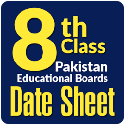 8th class date sheet icon
