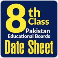 8th class date sheet on 9Apps