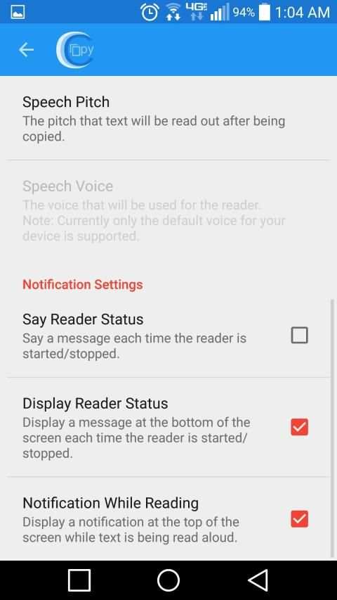 Copy To Read - Text to Speech स्क्रीनशॉट 3