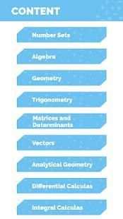 Most Important Maths Formulas (1300 math formulas) screenshot 2
