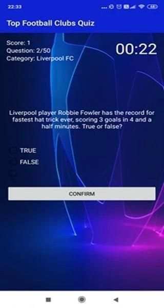 Top Football Clubs Quiz screenshot 1