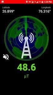 CELLULAR & EMF RADIATION DETECTOR WITH LAT- LONG screenshot 3