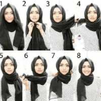 Hijab Style with Step by Step Tutorial New आइकन
