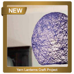 ikon Yarn Lanterns Craft Project