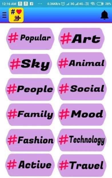 Hashtag For Instagram For Likes And Followers screenshot 3