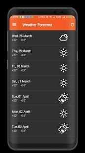 Weather Forecast 2018 screenshot 6
