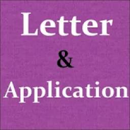 Letter & Application part