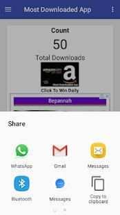 Most Downloaded App screenshot 1