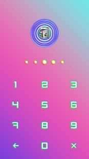 AppLock Theme Abstract screenshot 2