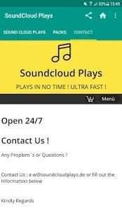 SoundCloud Plays screenshot 1