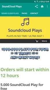 SoundCloud Plays screenshot 3