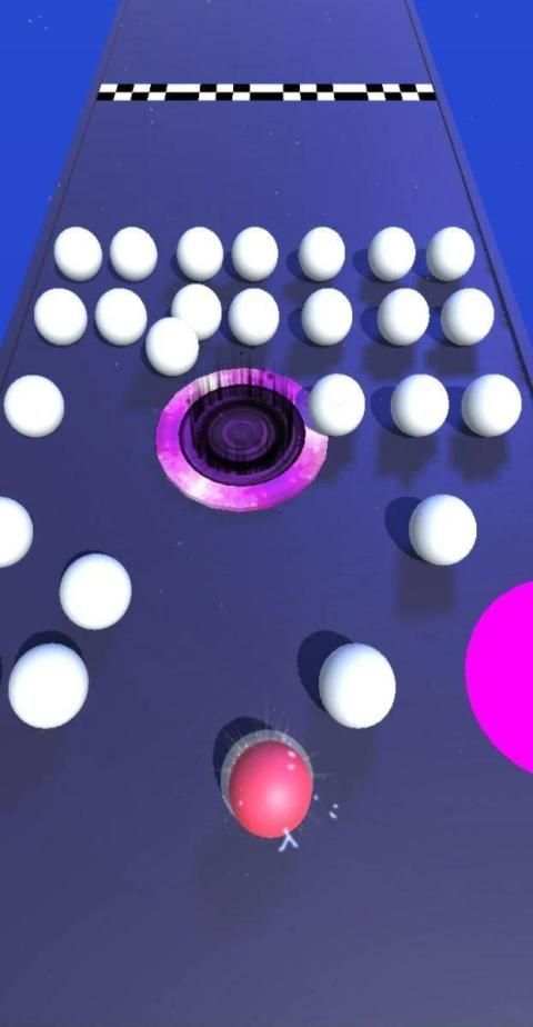 Ball: Color Run 3D स्क्रीनशॉट 1