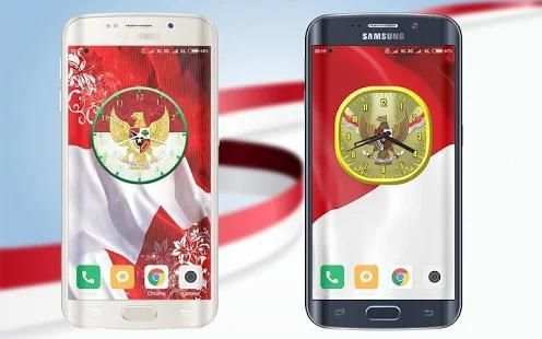 Jam Indonesia Wallpaper Bergerak + Widget 8 تصوير الشاشة