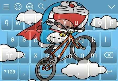 Keyboard For Doraemon screenshot 1