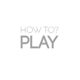 How to play? a puzzle game