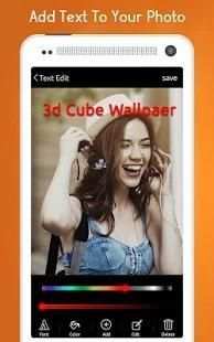 3D Cube Live Wallpaper स्क्रीनशॉट 4