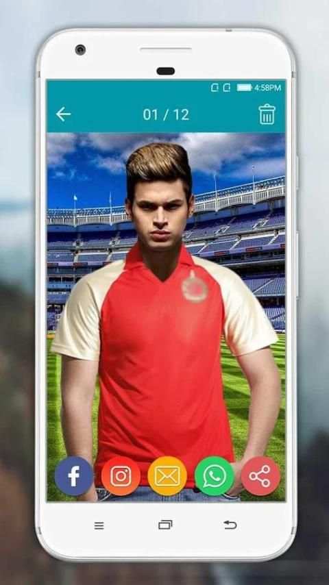 Perlengkapan Foto Kriket untuk IPL 2018 Menurunkan screenshot 11