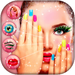 ikon Girl Face Makeup Changer Photo Editor