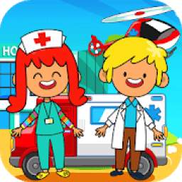 My Pretend Hospital - Kids Hospital Town Life FREE