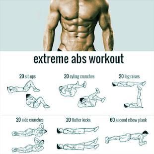 Six pack exercise discount app