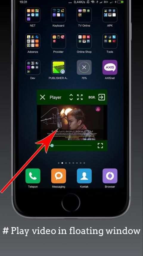Video Floating Player ( Pop Up Video ) screenshot 4