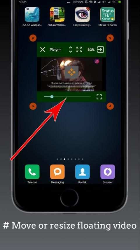 Video Floating Player ( Pop Up Video ) screenshot 3
