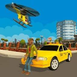 Helicopter Taxi Driving Simulator 2018