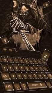 Sward Skull Keyboard Theme screenshot 3