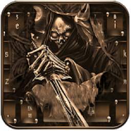 Sward Skull Keyboard Theme 10001002