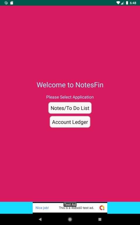 NotesFin - 2 in 1 App screenshot 1