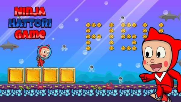 Ninja Hattori Game screenshot 2