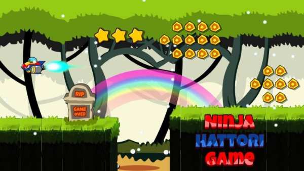 Ninja Hattori Game screenshot 1